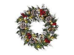 Christmas Wreath,20Inch Front Door Decor