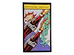 Coke Pop Art Beach Towel