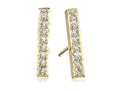 Amazon Essentials Yellow 18K Gold Over Earrings