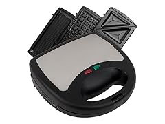 Chef Buddy  3 in 1 Sandwich Panini and Waffle Press