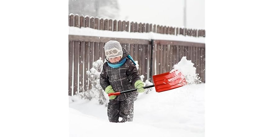 thumbnail image 2 of Succulentlovers 2pcs Adjtable Kids Snow Shovel, Detachable Snow Shovels With D-Grip Handle, Lightweight Snow Shovels Winter Tool Outdoor Yard Garden Activities 2 of 14