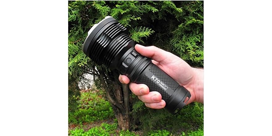 ACEBEAM K70 Flashlight CREE XHP35 led max 2600 lumen beam distance 1300 meters H