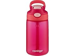 Contigo Gizmo Water Bottle, 14 oz, Very Pink Coral