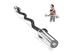 4ft EZ Curl Bar 400LB Load Capacity