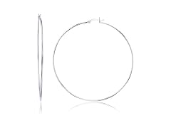 DECADENCE Sterling Silver High Polished Earrings
