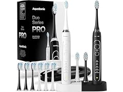 AquaSonic Duo Series Pro Toothbrush Set