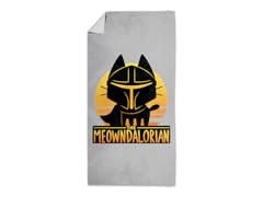 The Meowndalorian Beach Towel