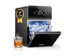 ecozy 2in Clear Ice Ball Maker, 144/Day