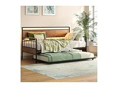 Tatub Twin Daybed with Trundle LED