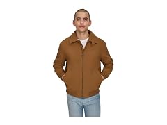 Dockers Men Micro Twill Golf Bomber Jacket