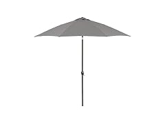 Sunline 9 ft Patio Umbrella with Crank & Pus Taupe