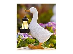 Solar Goose Outdoor Garden Statue