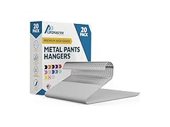 Lifemaster Metal Pants Hanger Set- 20Pcs