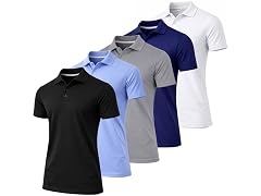 3Pk Mens S/S Performance Polo (S-3XL)