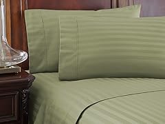 500TC 100% Pima Cotton Damask Sheet Sets-Twin