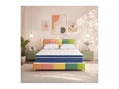 UNZIPE Queen Mattress 12 Inch, Medium Firm, Motion Isolation