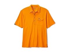 Field & Stream Mens (XL) Flying Birdie Polo Orange