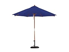 9-Foot Wooden Market Umbrella