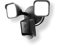 (NEW) WYZE Floodlight Camera v2, 2800-Lumen LEDs, 2K HD Outdoor Security Camera (Open Box)