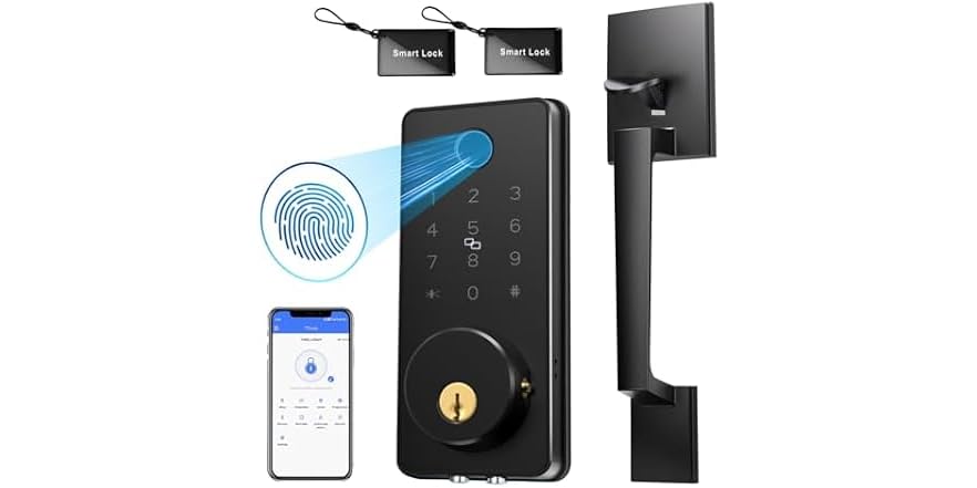BlackSmith Keyless Entry Door Lock 0.1s