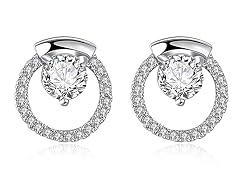 Pave Inception Stud Earring