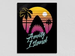 Visit Amity Island 11" x 14" Metal Poster