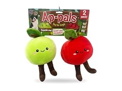 Bow Wow Pet 2 Pack Plush Dog Toy Apples