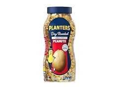1CT Planters Unsalted Dry Roasted Peanuts (16 oz)