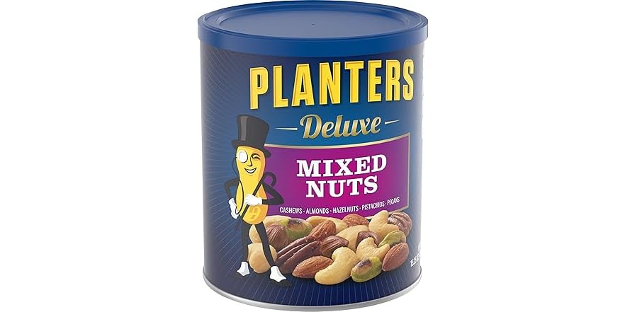 PLANTERS Deluxe Salted Mixed Nuts 15.25oz
