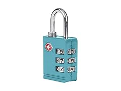 Travelon TSA Luggage Lock Luggage Lock, Aqua