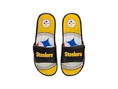 STEELERS Wordmark Gel Slides (S)