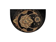 Lunar Half Circle Door Mat 