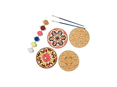 Kulture Make Your Own Rangoli Coaster Kit