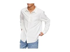 Forever 21  (L) Cotton Button-Up Shirt
