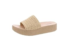 Women's Earth Sandal Beige (9)