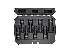 MichaelPro MP005027 8Pc 1/2” Drive Hex Bit Socket Set