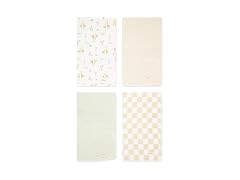 HUGGIES 4-Pack Flannel Receiving Blankets