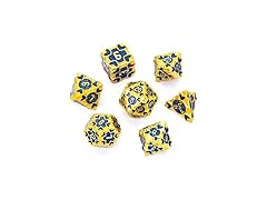 Fatestone Metal D&D Dice Set
