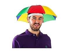 Rainbow Umbrella Fishing Hat 2-Pack