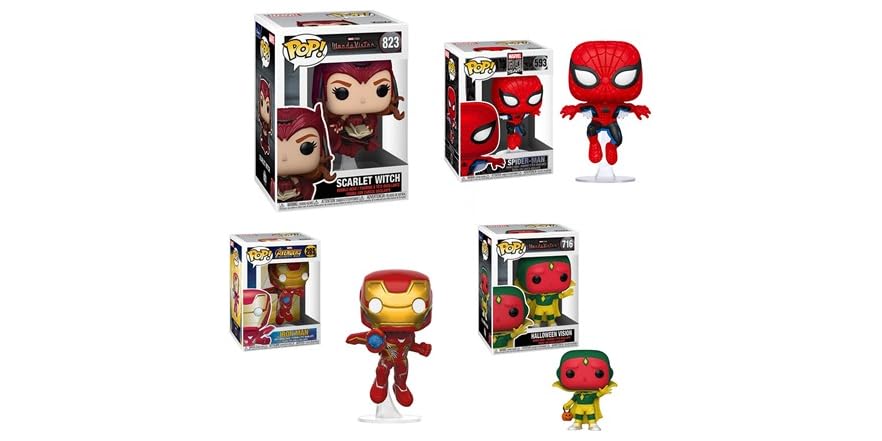 Funko Pop! 4 pack- Marvel II