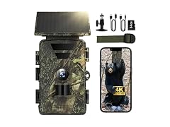 BoxLegend Solar Trail Camera WiFi 4K 60MP