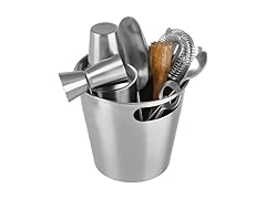 Gourmet Basics Bar Essentials 8-Piece Bar-in-Bucket Tool Set 
