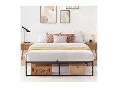 IDEALHOUSE 14" Full Size Metal Bed Frame