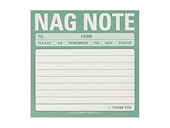Knock Knock Nag Note Sticky Notes