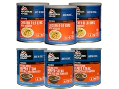 Mountain House Freeze Dried Meals 6-Pack