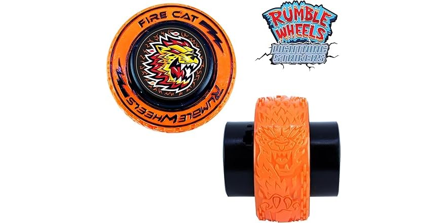 The Cart Rumbles Rumble Wheels Lightning Strikers 2-PK