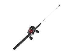 Zebco 606 Spincast Reel and Fishing Rod Combo, 6-Foot 6-Inch