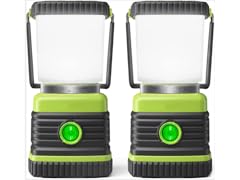 Hakol BH-1041 2-Pack LED Battery Powered Camping Lanter