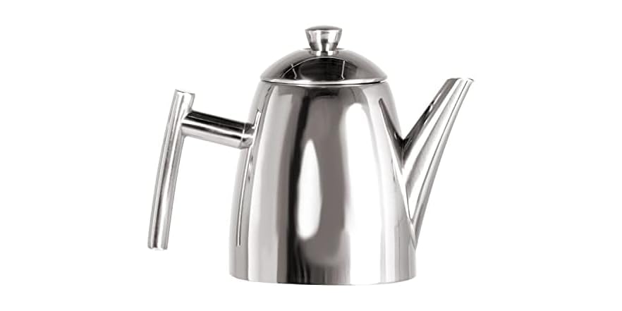 Frieling USA 18/8 Stainless Steel Teapot with Infuser