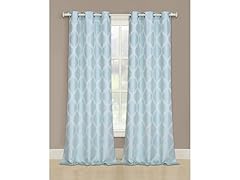 Kathy Ireland Kingston Panel Pair, 76"W x 84"L, Blue